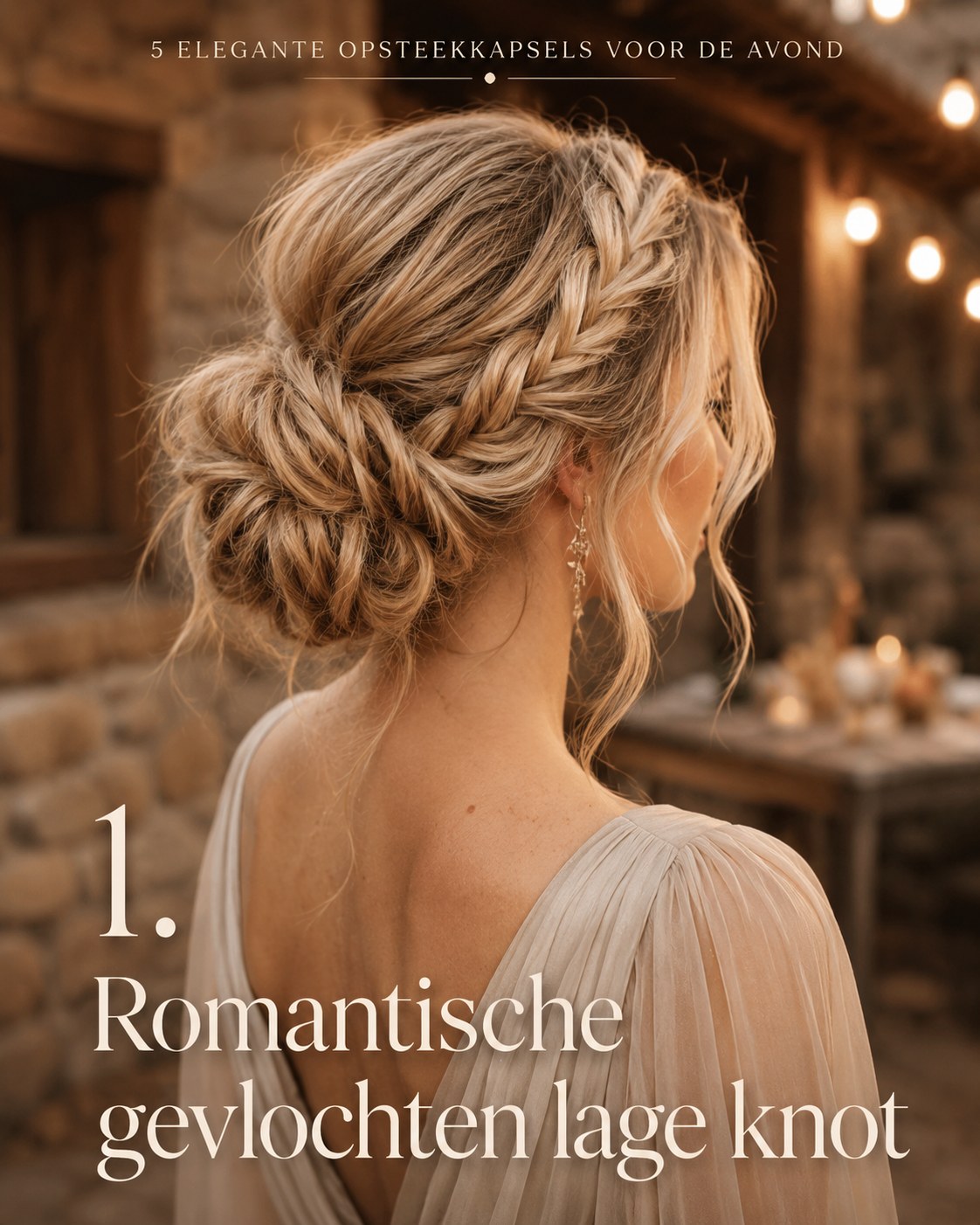 5 Elegante Opsteekkapsels Voor De Avond