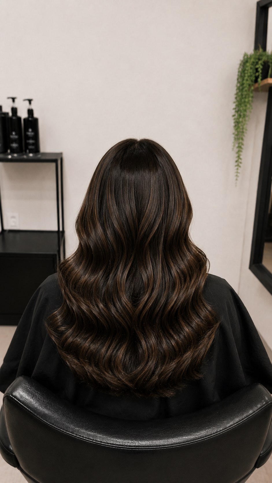 Espresso Bruine Balayage - Dit Gebeurt Er In Mijn Stoel