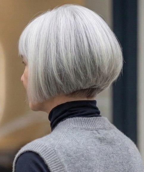 Graue korte frisuren dames: 8 stijlvolle coupes
