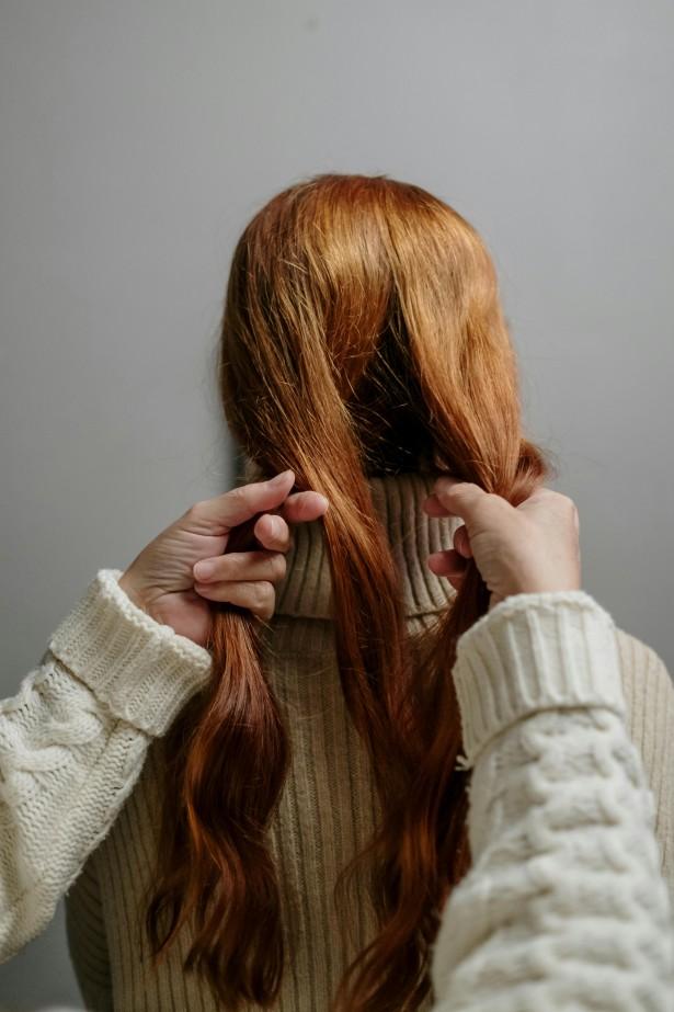 Haar voorbereiden voor vlechten