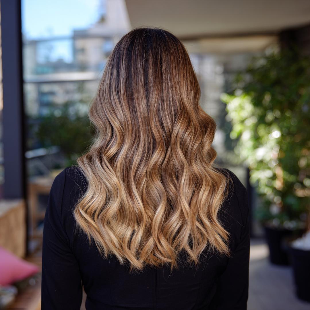 Middellange Golven Met Bronde