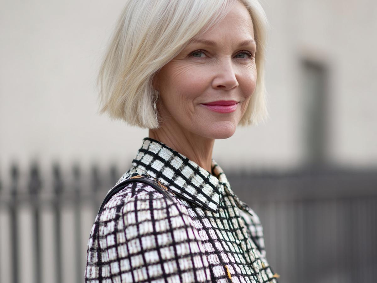 Blonde Bob Met Textuur