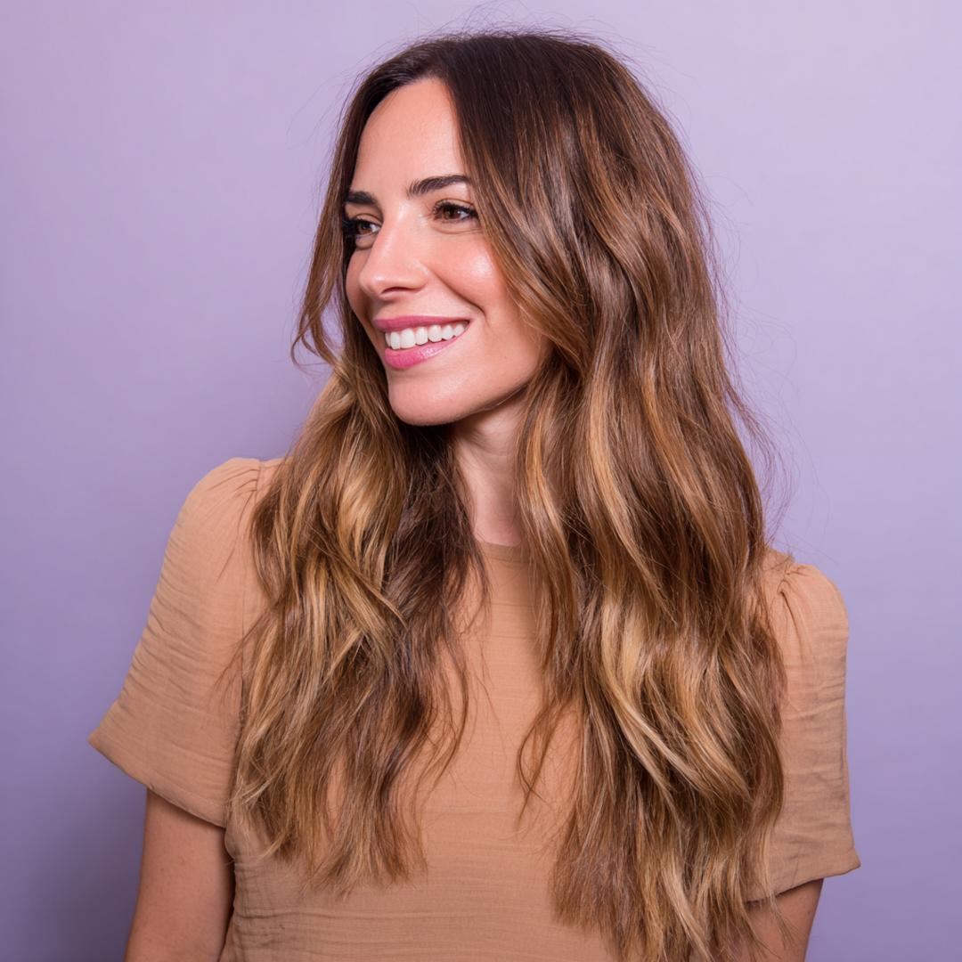 Lang Balayage Met Losse Slagen