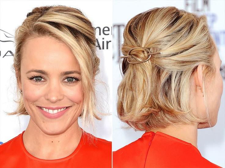 Kort haar opsteken zonder knot