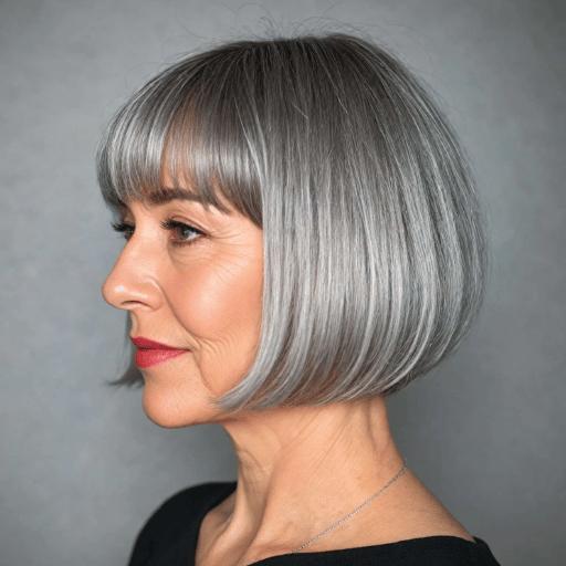 Graue korte frisuren dames: 8 stijlvolle coupes