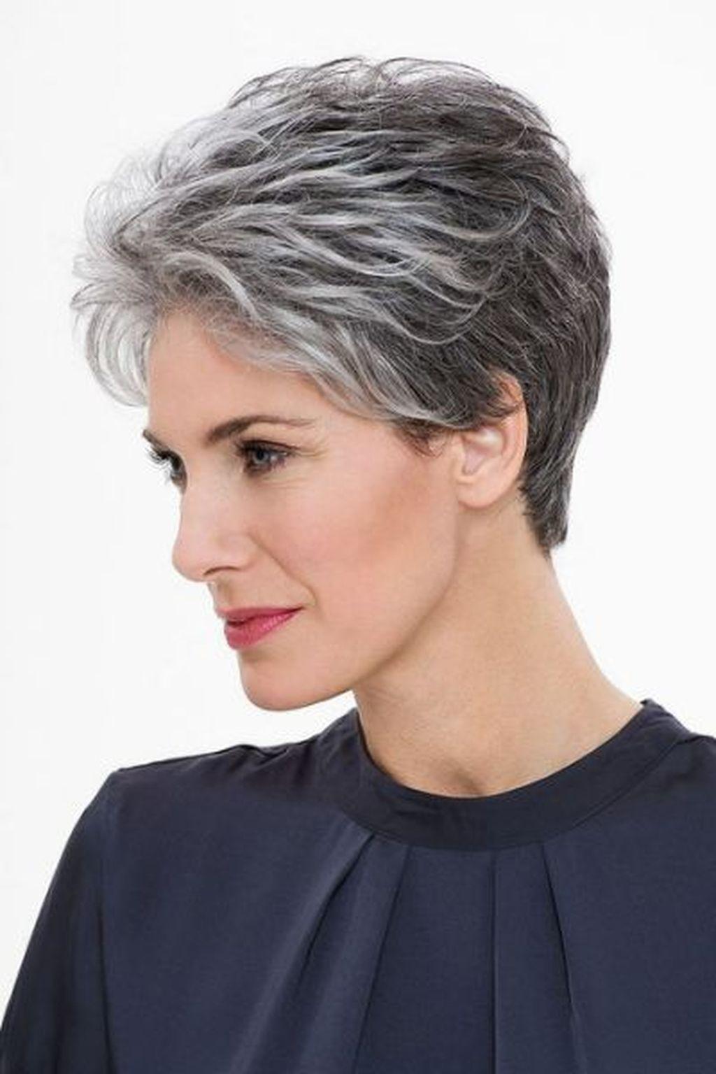 Graue korte frisuren dames: 8 stijlvolle coupes
