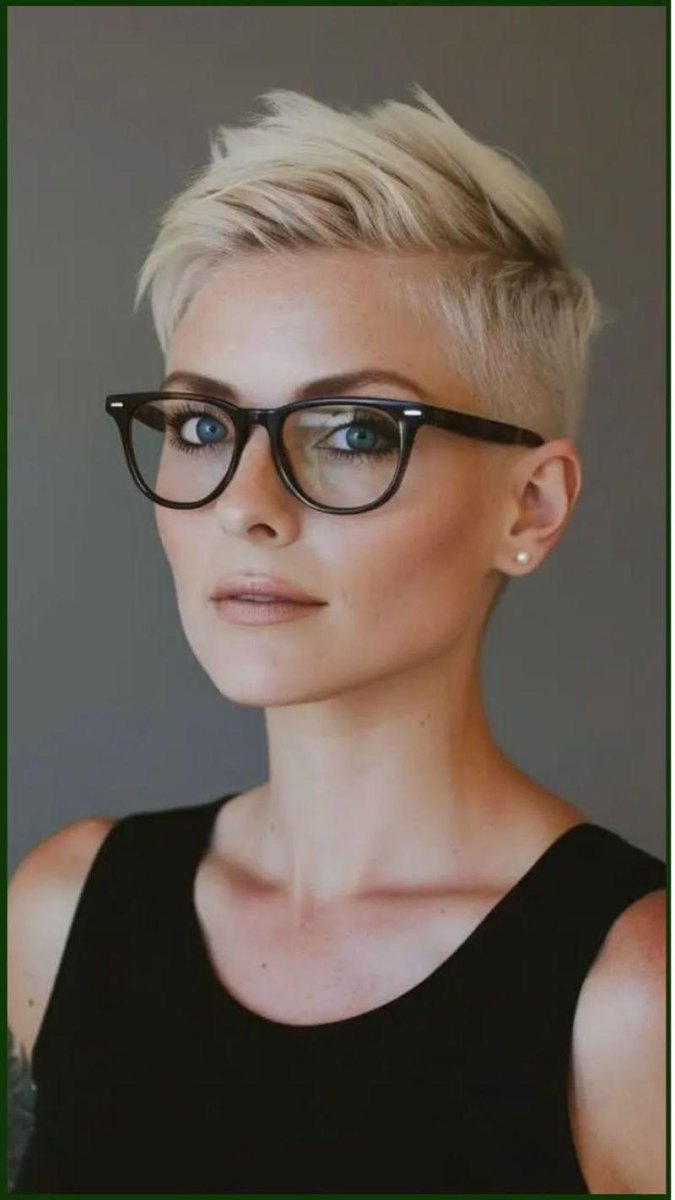 Undercut met bril