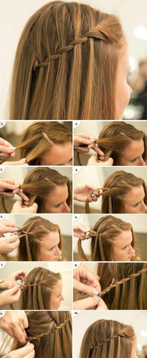 Nieuwe haarlok toevoegen vlecht
