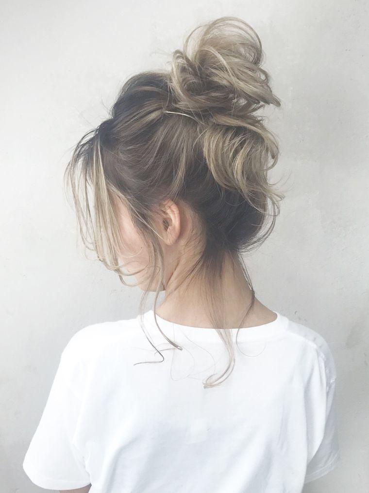 Frisuren lang haar hooggestoken: 8 elegante ideeën