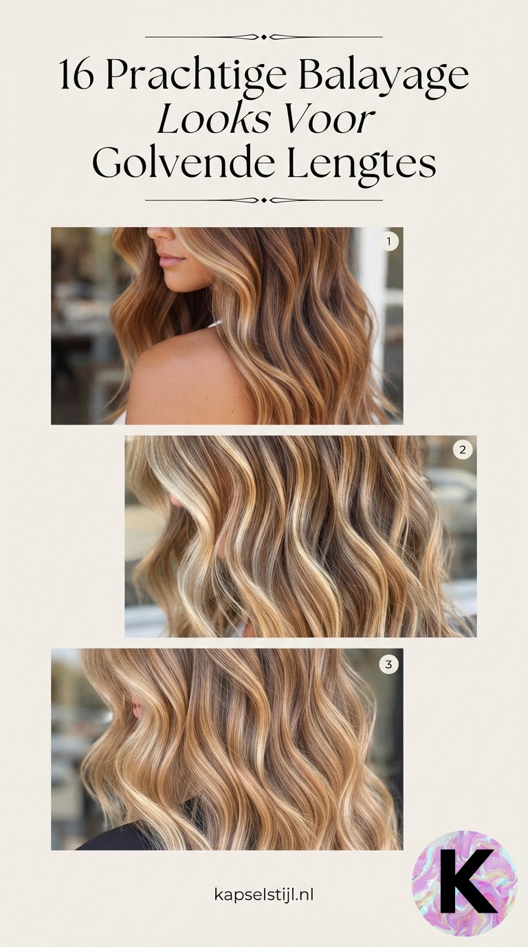 16 Prachtige Balayage Looks Voor Golvende Lengtes