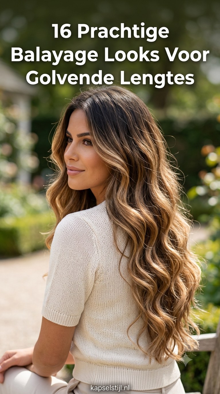 16 Prachtige Balayage Looks Voor Golvende Lengtes