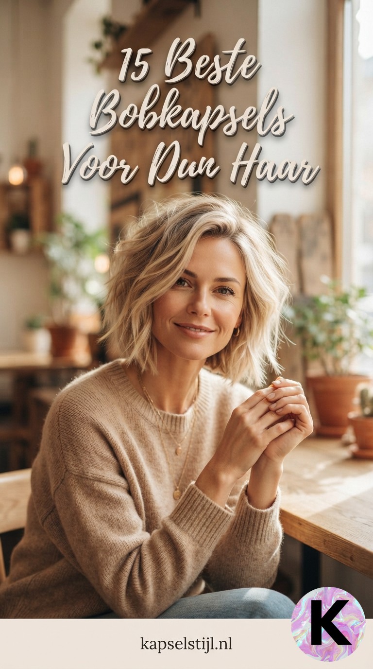 15 Beste Bobkapsels Voor Dun Haar