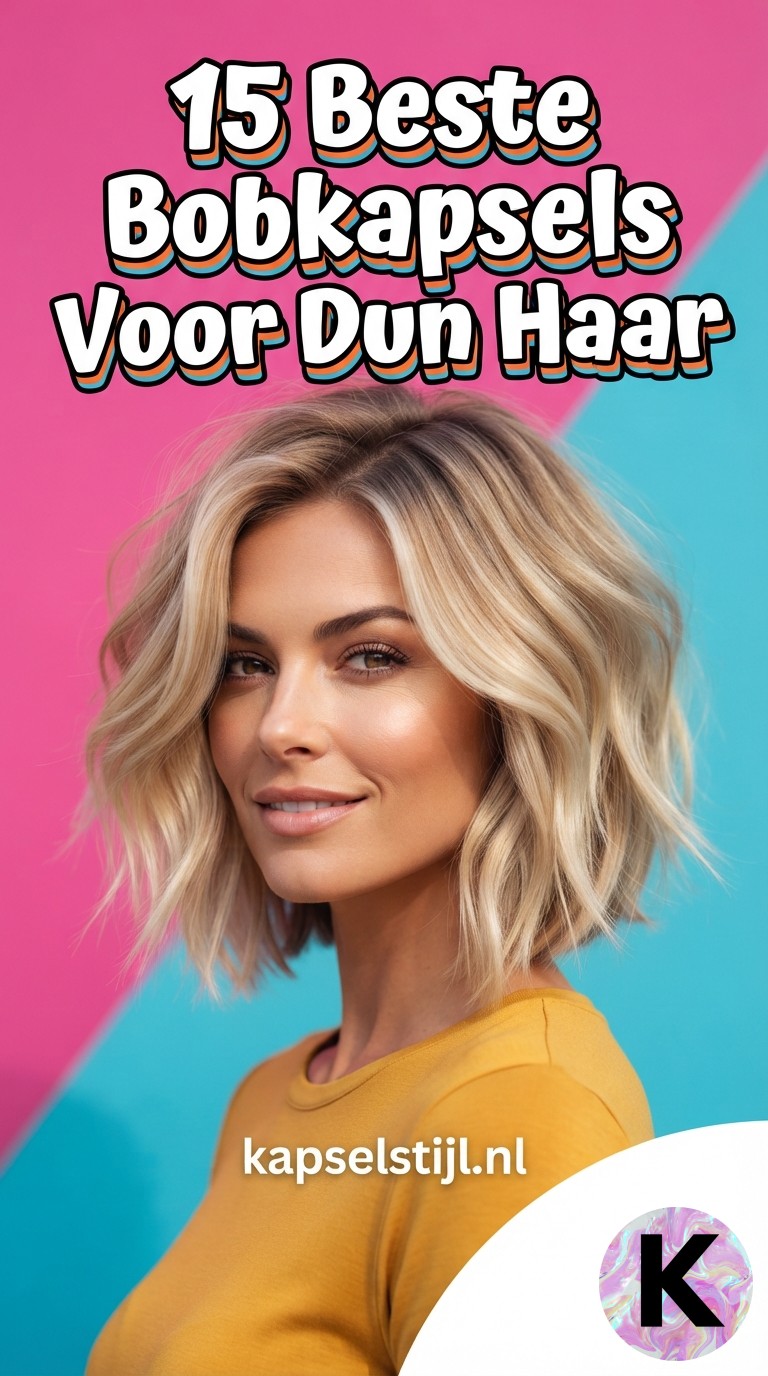 15 Beste Bobkapsels Voor Dun Haar