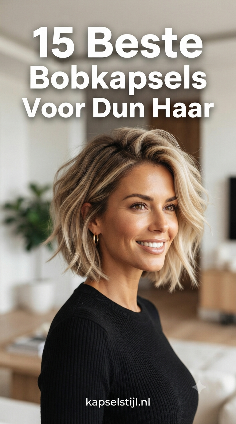 15 Beste Bobkapsels Voor Dun Haar