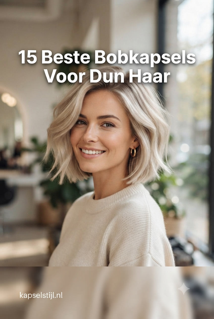 15 Beste Bobkapsels Voor Dun Haar