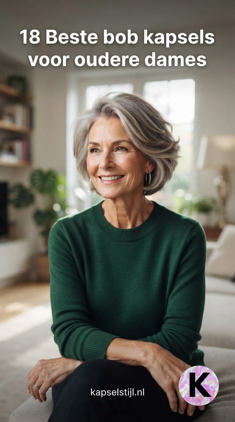 18 Beste bob kapsels voor oudere dames