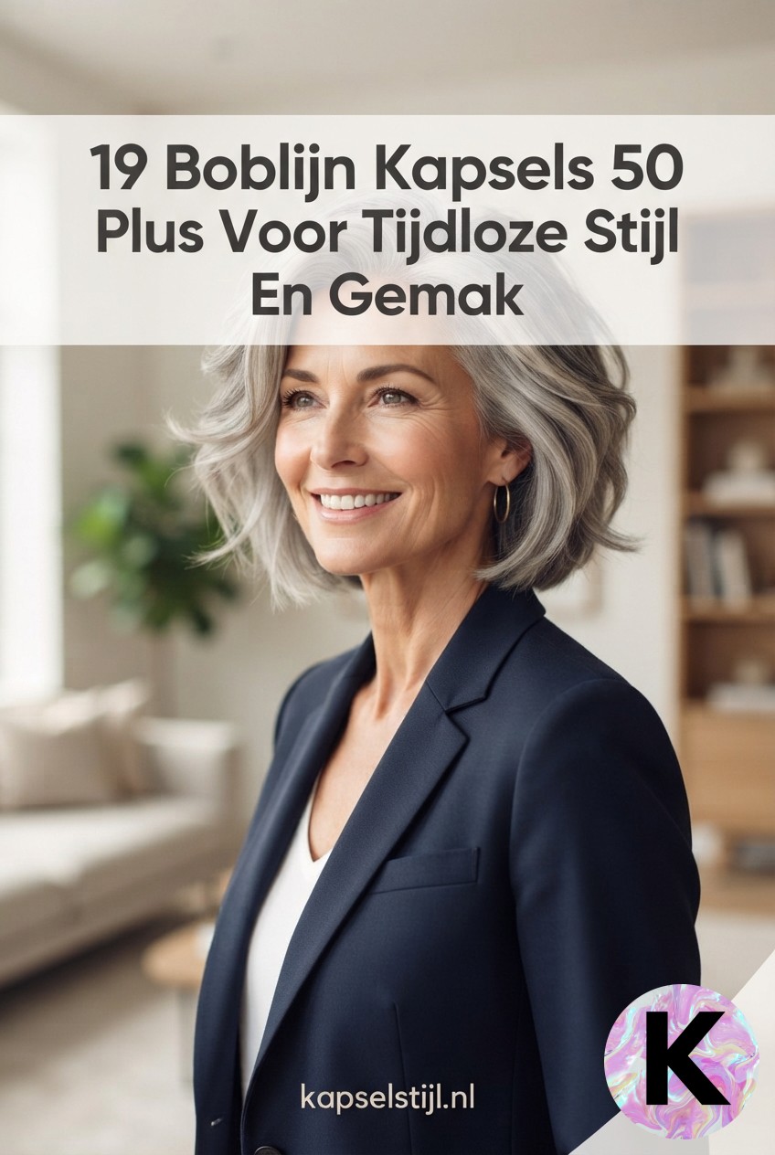 19 Boblijn Kapsels 50 Plus Voor Tijdloze Stijl En Gemak