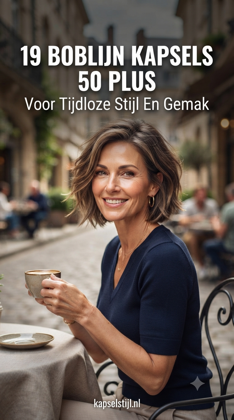 19 Boblijn Kapsels 50 Plus Voor Tijdloze Stijl En Gemak