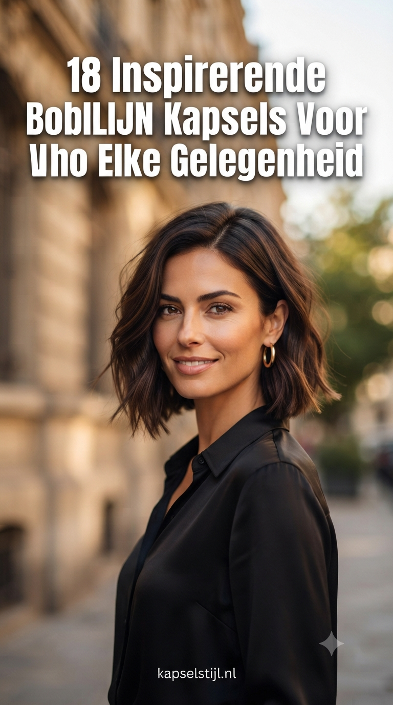 18 Inspirerende Boblijn Kapsels Voor Elke Gelegenheid