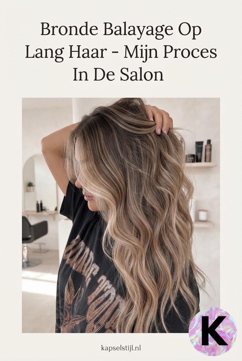 Bronde Balayage Op Lang Haar - Mijn Proces In De Salon,