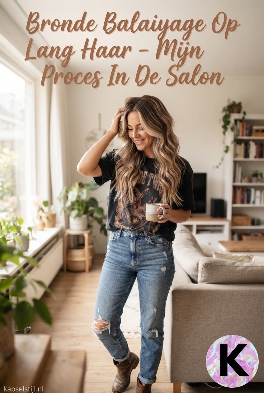 Bronde Balayage Op Lang Haar - Mijn Proces In De Salon,