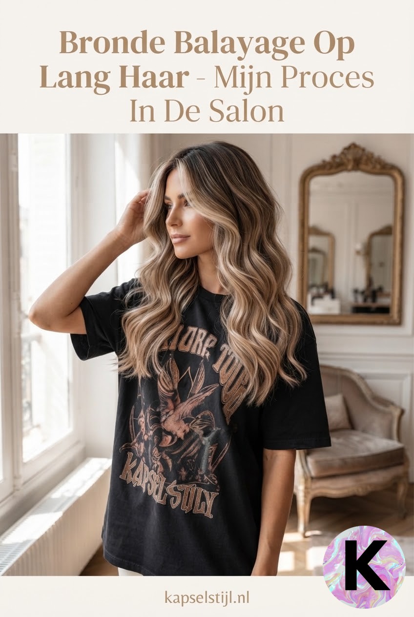 Bronde Balayage Op Lang Haar - Mijn Proces In De Salon,