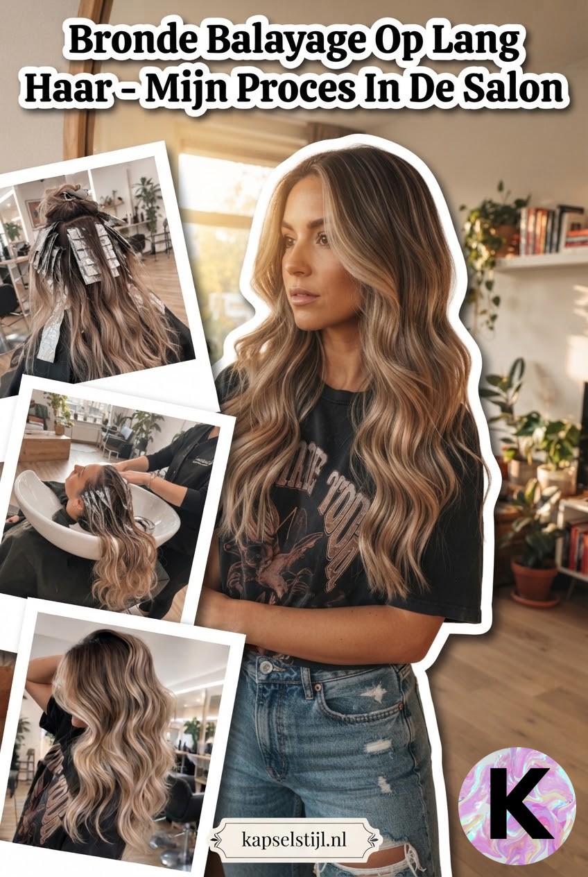 Bronde Balayage Op Lang Haar - Mijn Proces In De Salon,