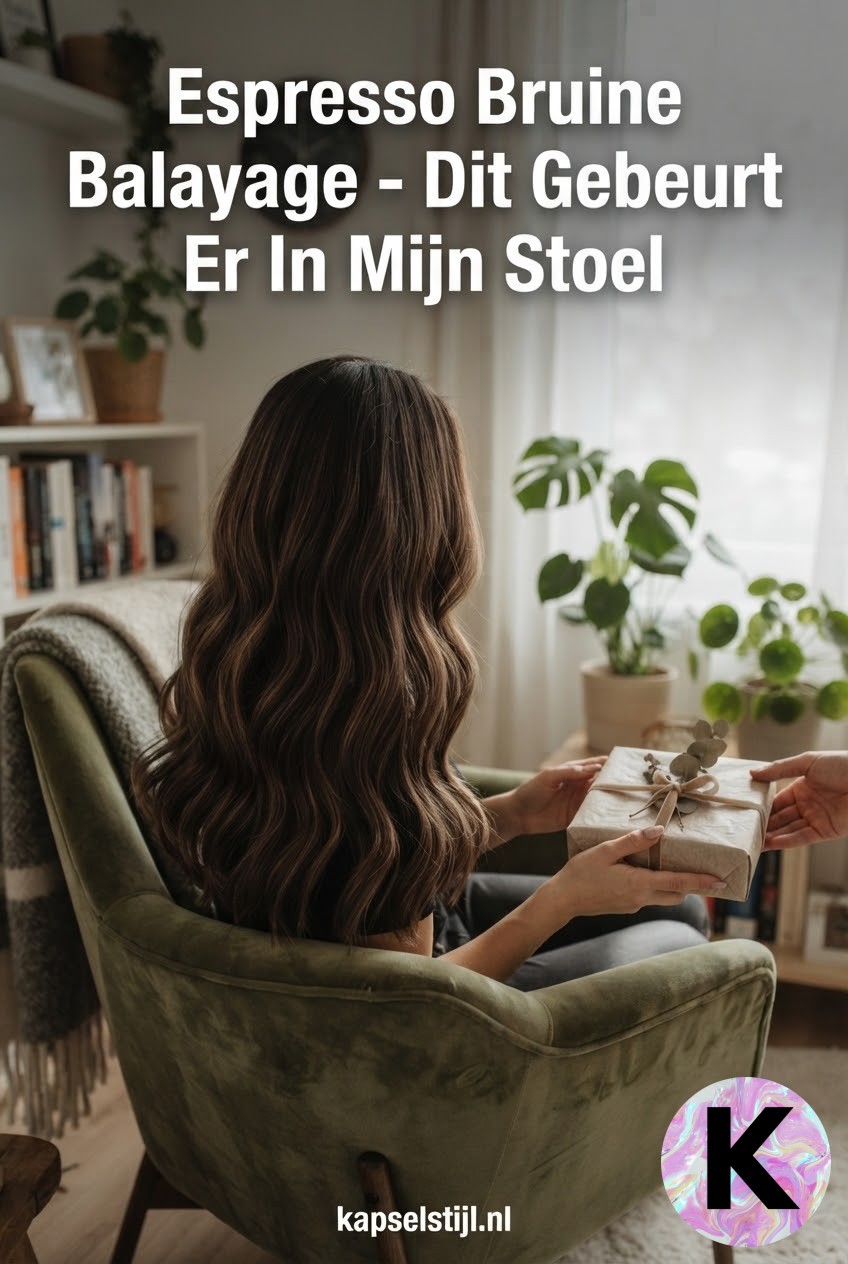 Espresso Bruine Balayage - Dit Gebeurt Er In Mijn Stoel
