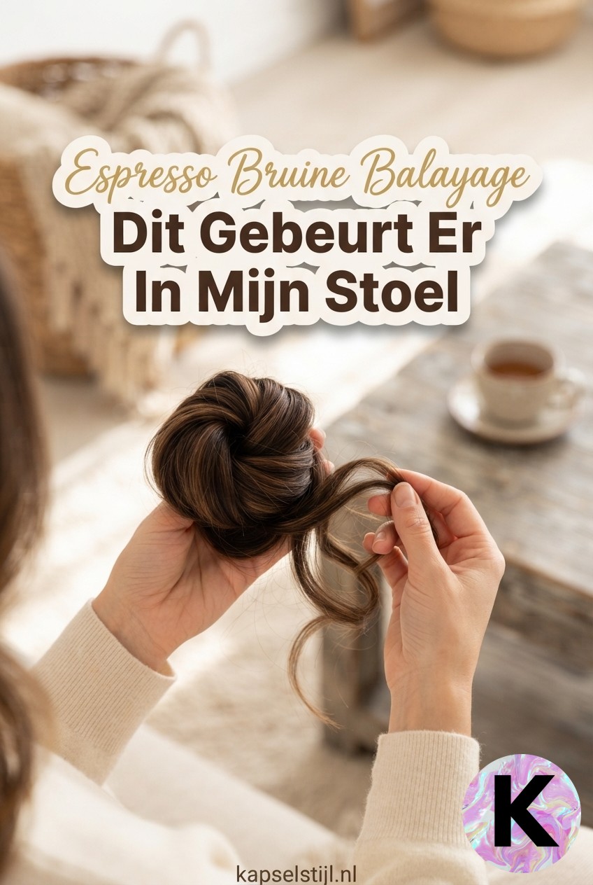 Espresso Bruine Balayage - Dit Gebeurt Er In Mijn Stoel