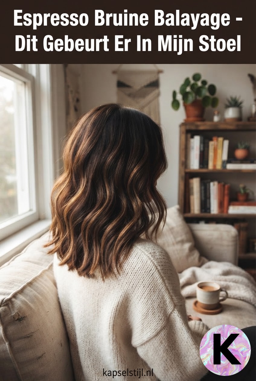Espresso Bruine Balayage - Dit Gebeurt Er In Mijn Stoel
