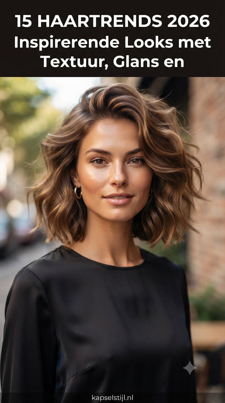 15 Haartrends 2026: Inspirerende Looks met Textuur, Glans en Persoonlijkheid