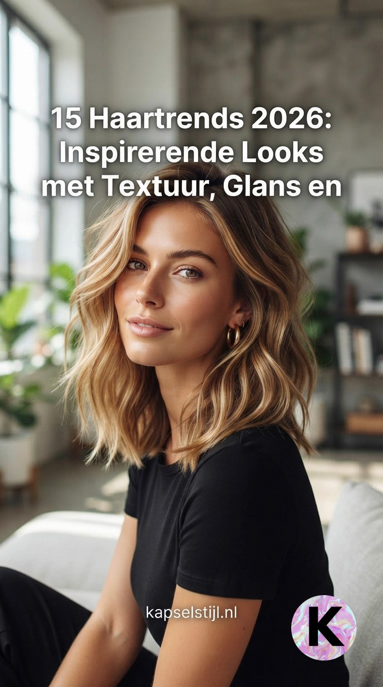15 Haartrends 2026: Inspirerende Looks met Textuur, Glans en Persoonlijkheid