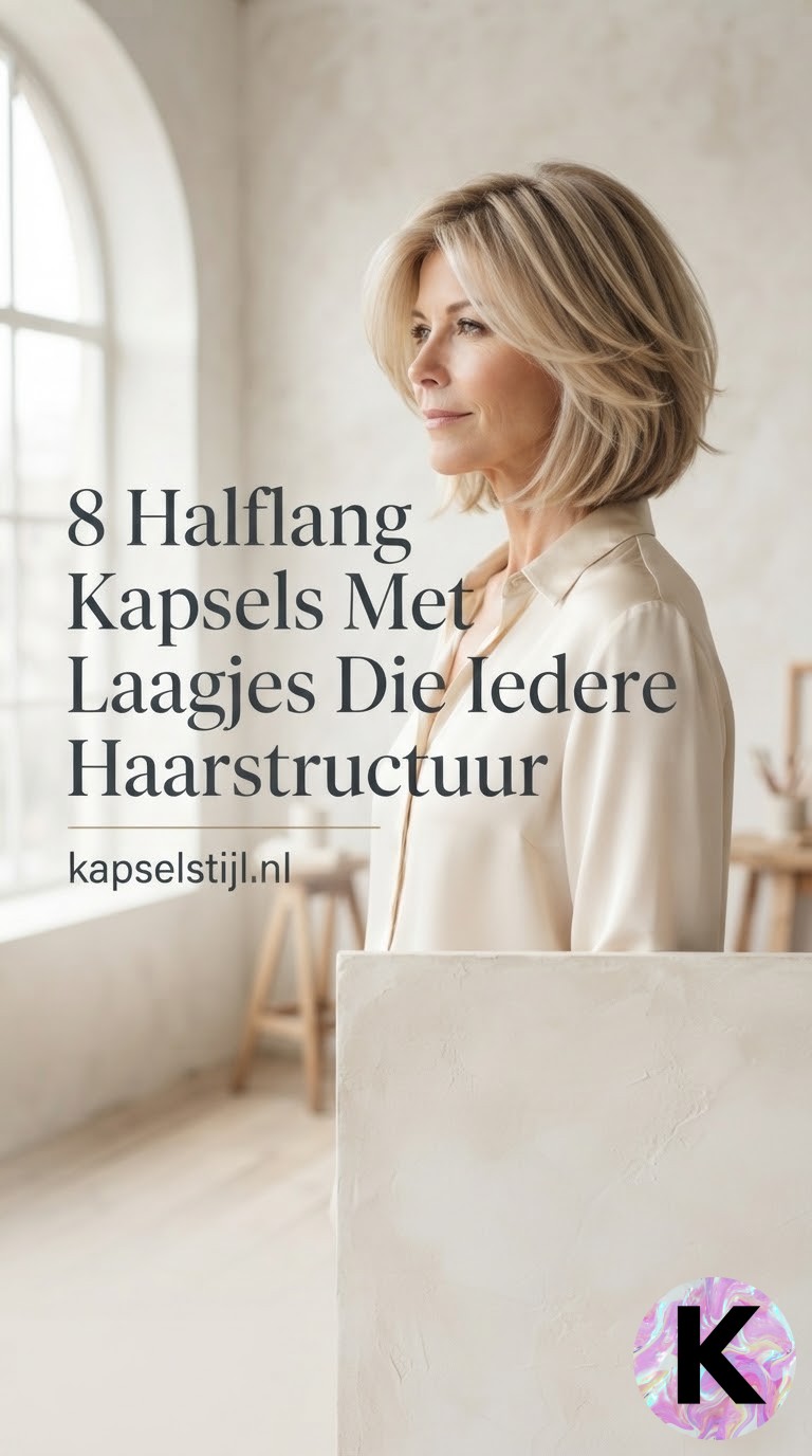 8 Halflang Kapsels Met Laagjes Die Iedere Haarstructuur