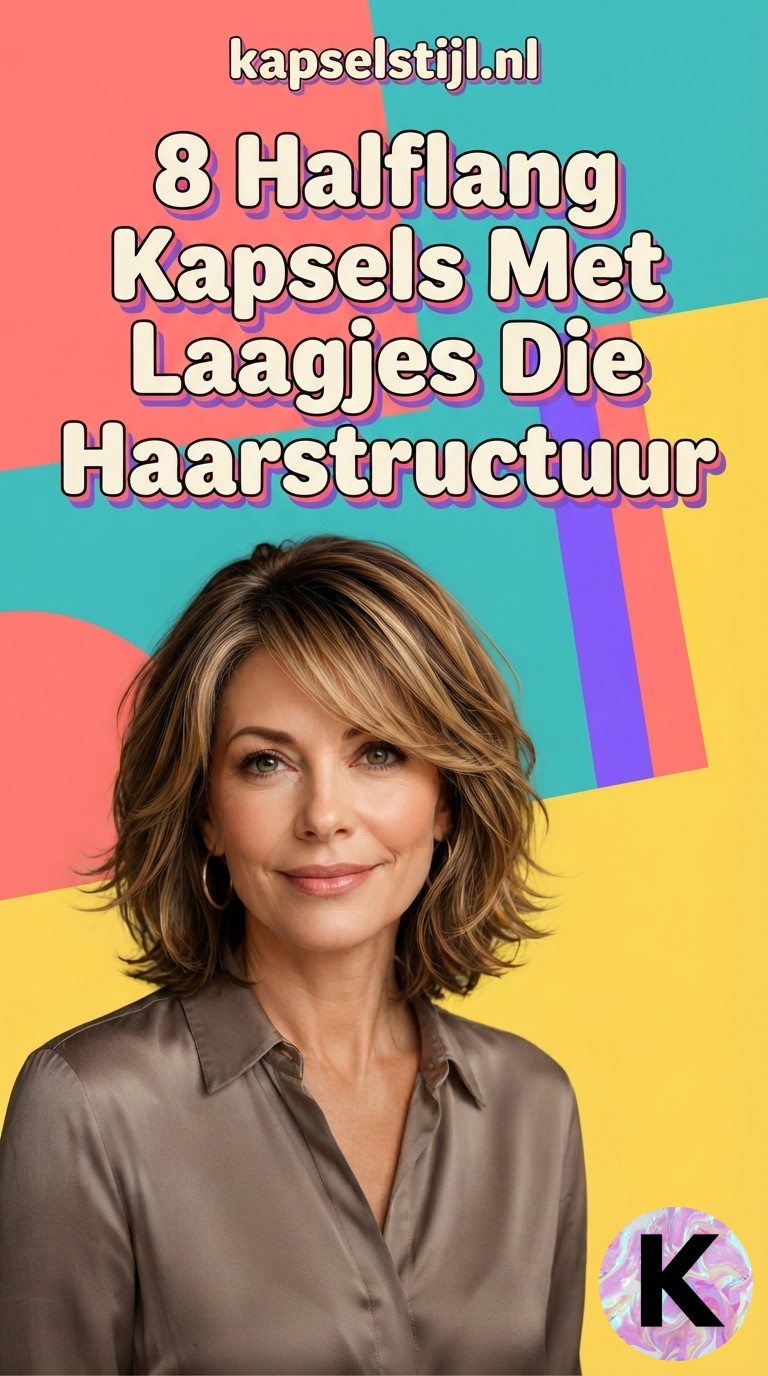 8 Halflang Kapsels Met Laagjes Die Iedere Haarstructuur