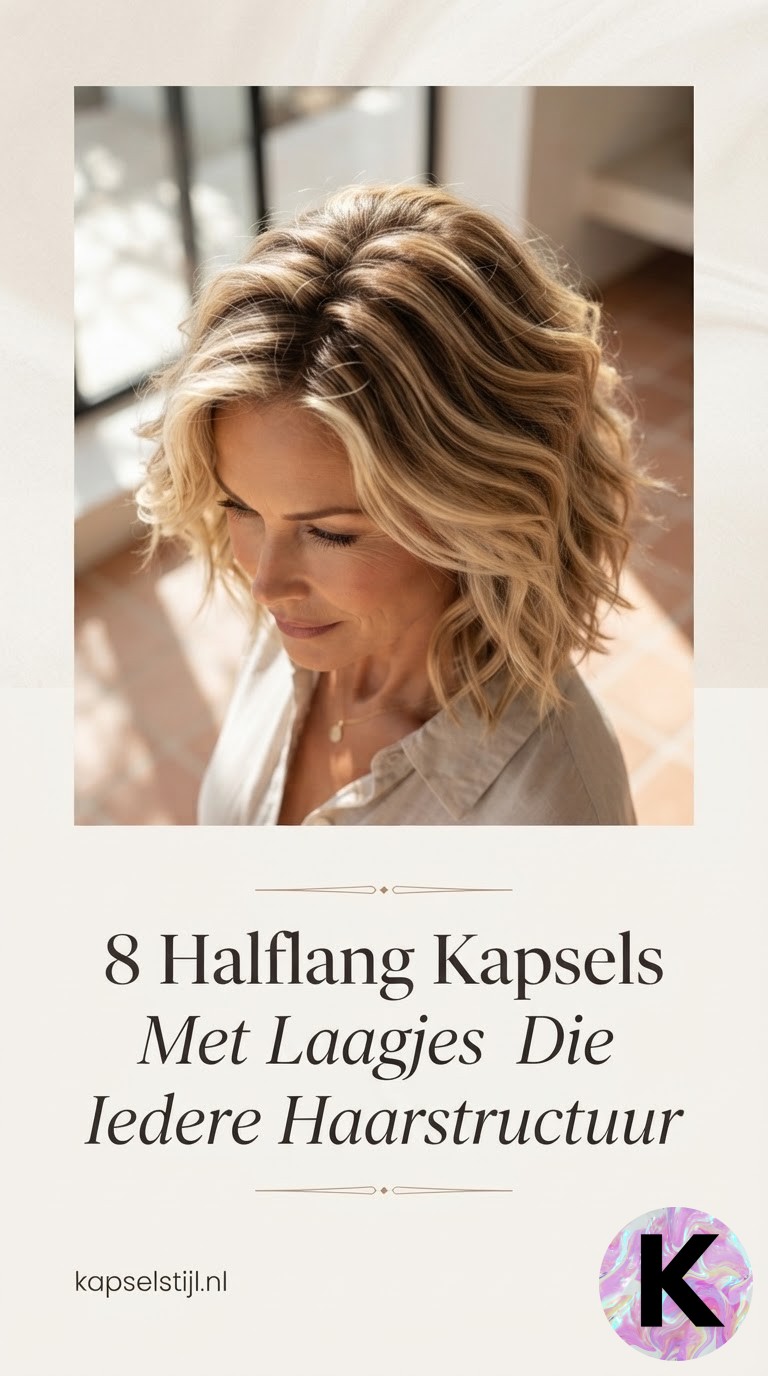 8 Halflang Kapsels Met Laagjes Die Iedere Haarstructuur