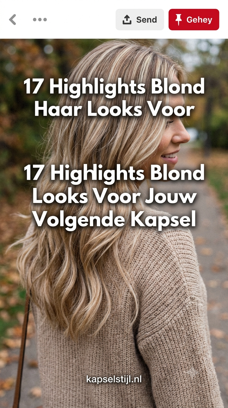 17 Highlights Blond Haar Looks Voor Jouw Volgende Kapsel