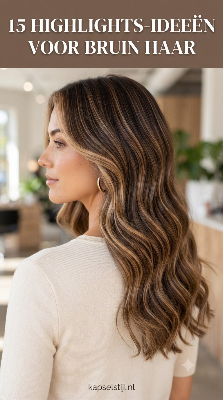 15 Highlights-Ideeën Voor Bruin Haar