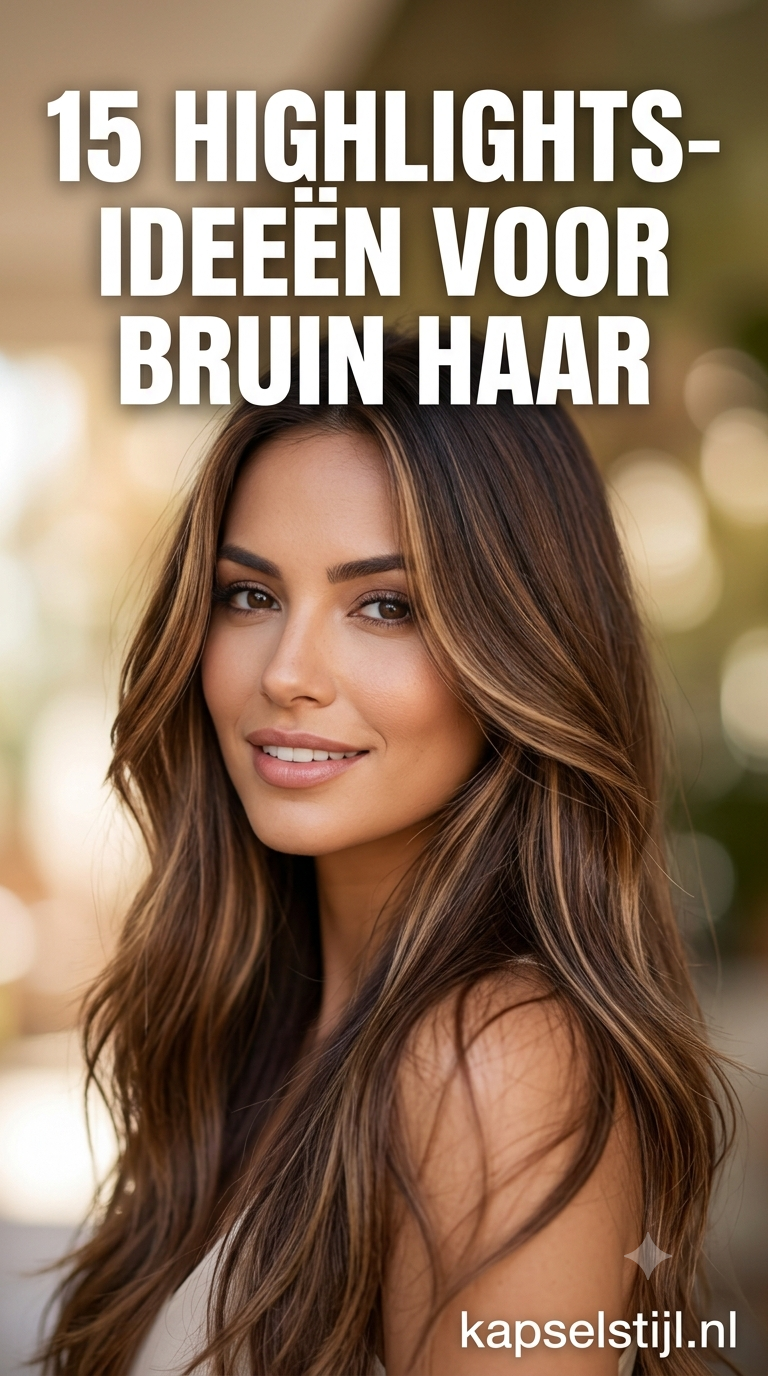 15 Highlights-Ideeën Voor Bruin Haar