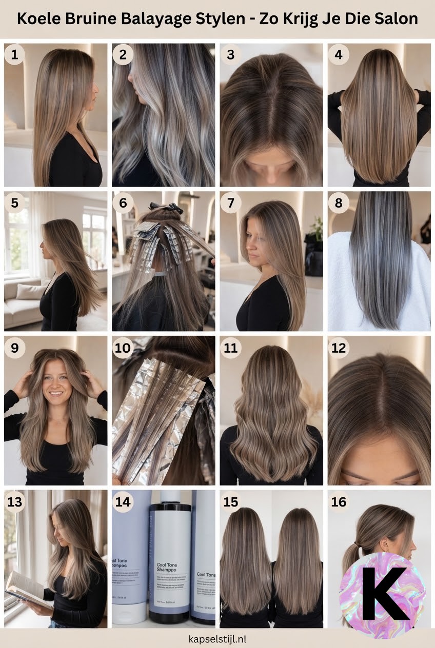 Koele Bruine Balayage Stylen - Zo Krijg Je Die Salon -
