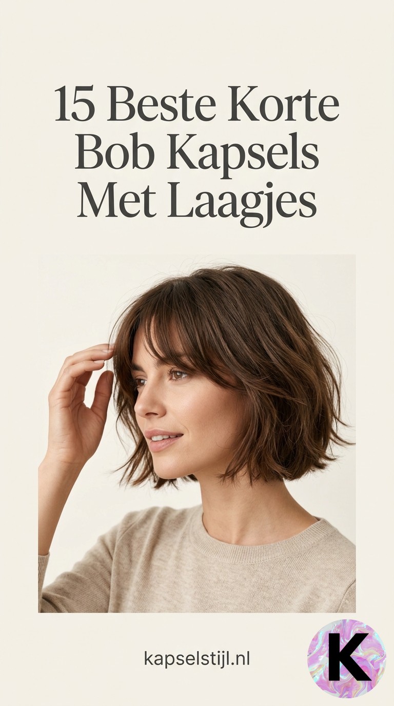 15 Beste Korte Bob Kapsels Met Laagjes