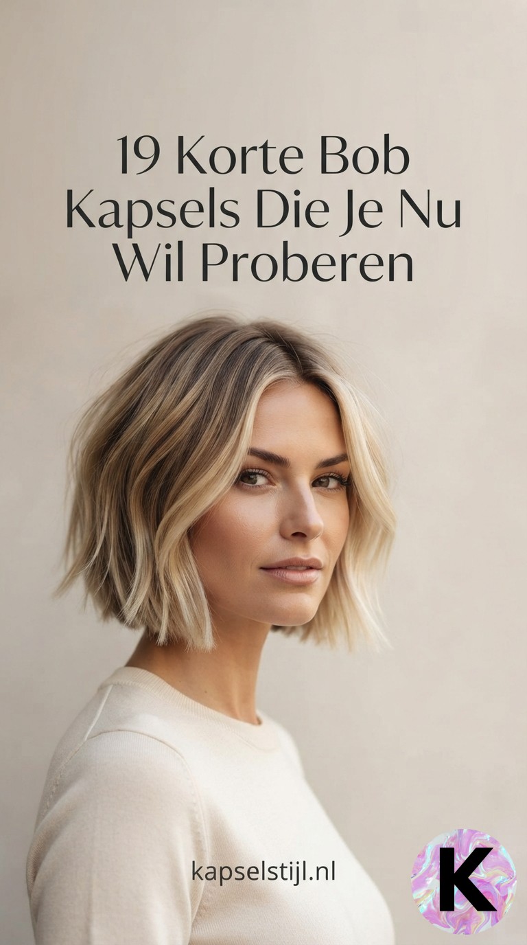 19 Korte Bob Kapsels Die Je Nu Wil Proberen