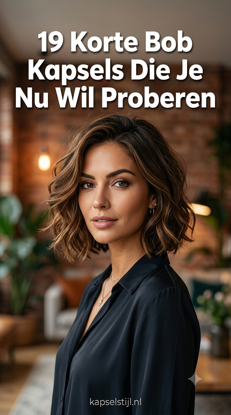 19 Korte Bob Kapsels Die Je Nu Wil Proberen