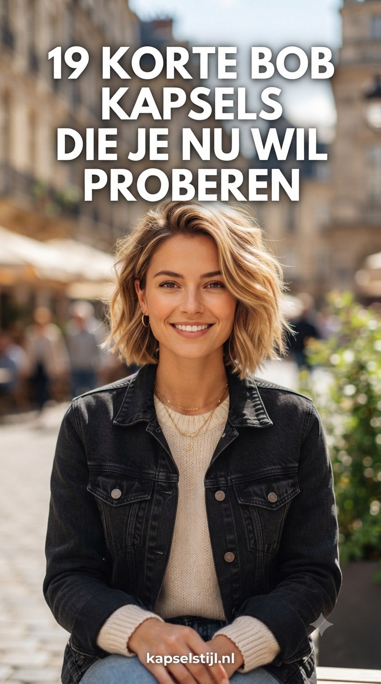 19 Korte Bob Kapsels Die Je Nu Wil Proberen