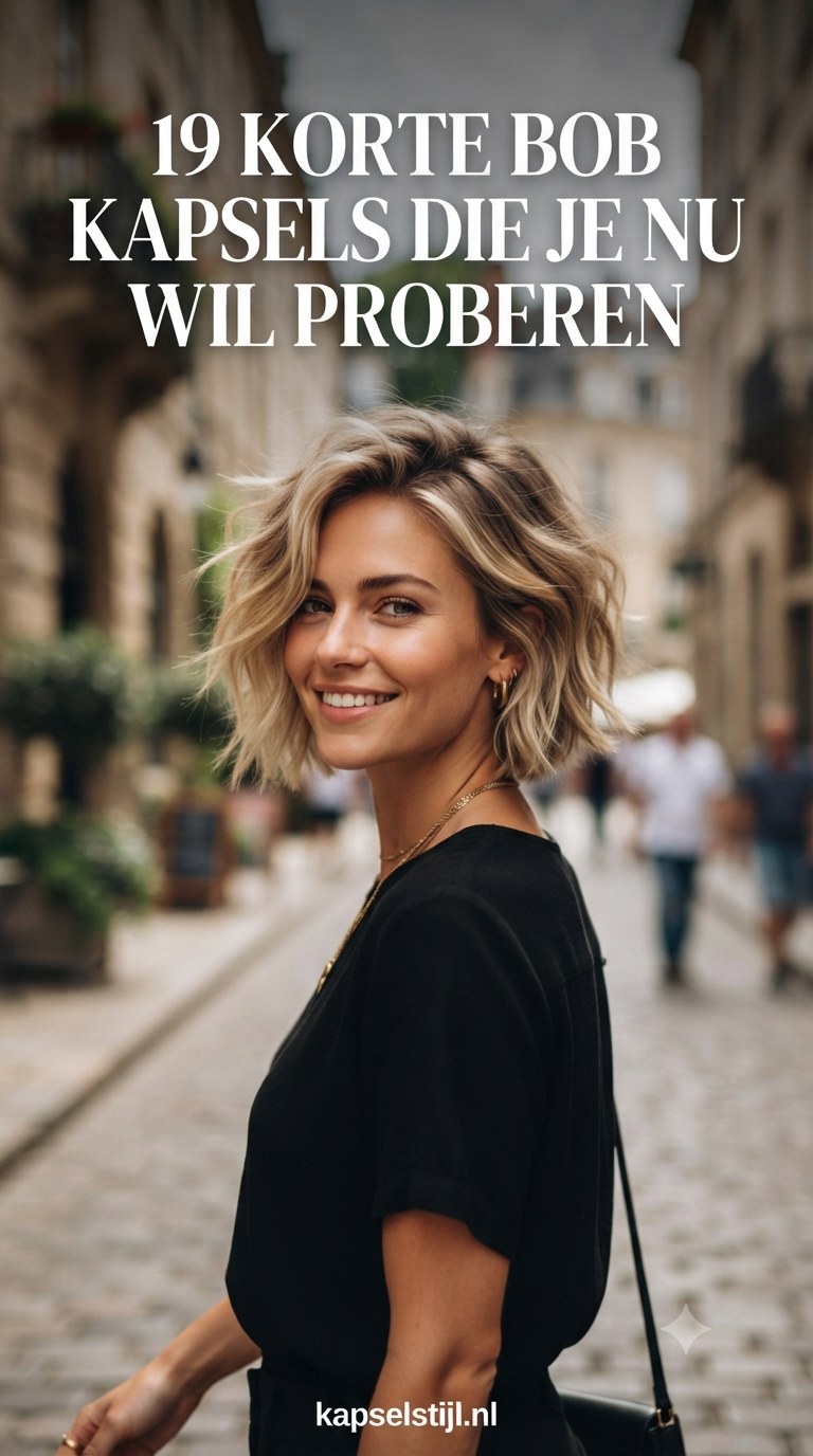 19 Korte Bob Kapsels Die Je Nu Wil Proberen