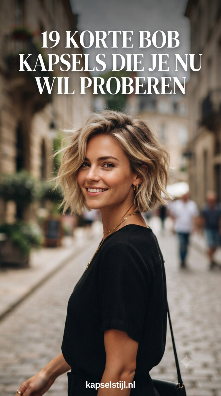 19 Korte Bob Kapsels Die Je Nu Wil Proberen