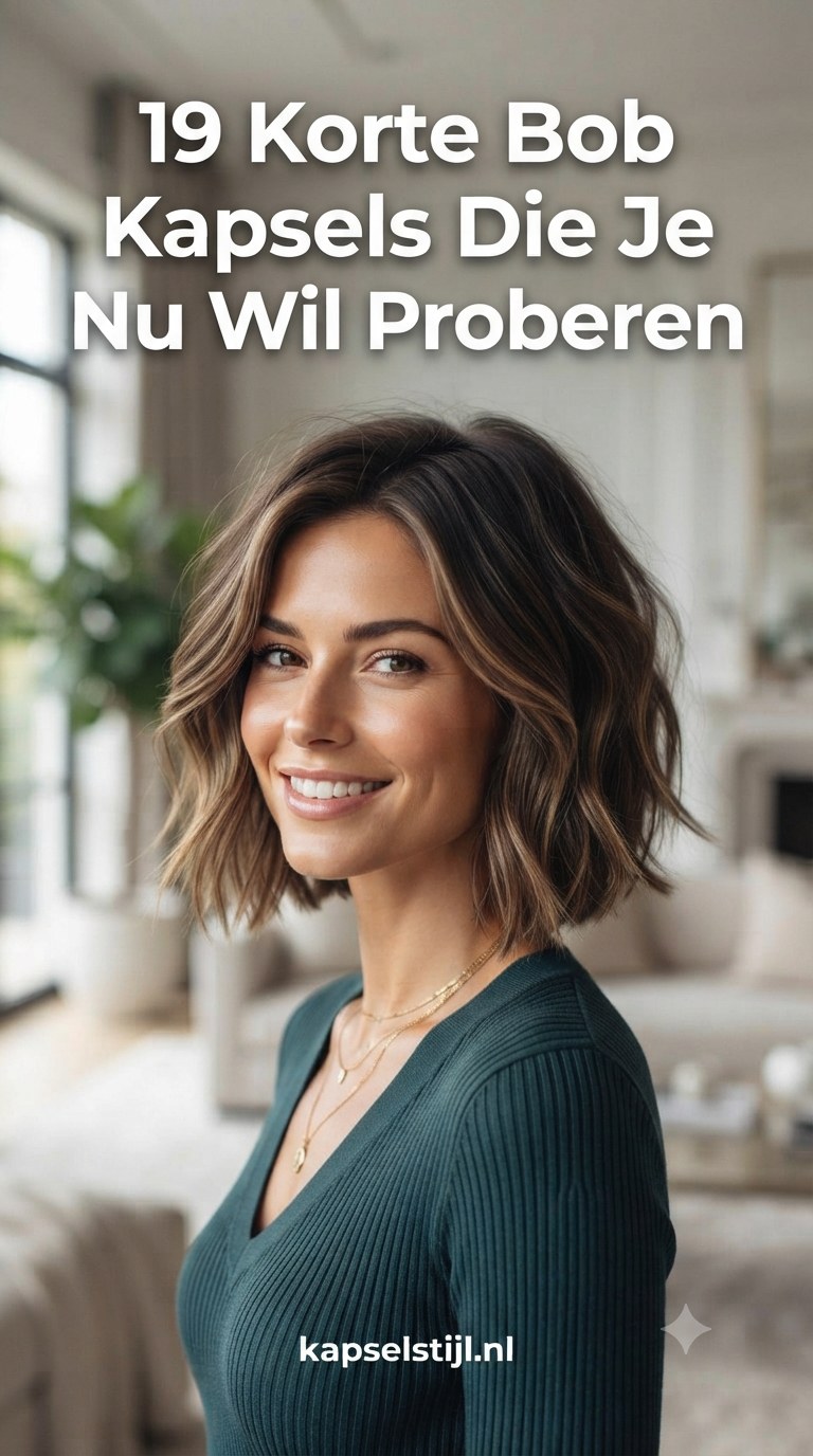 19 Korte Bob Kapsels Die Je Nu Wil Proberen