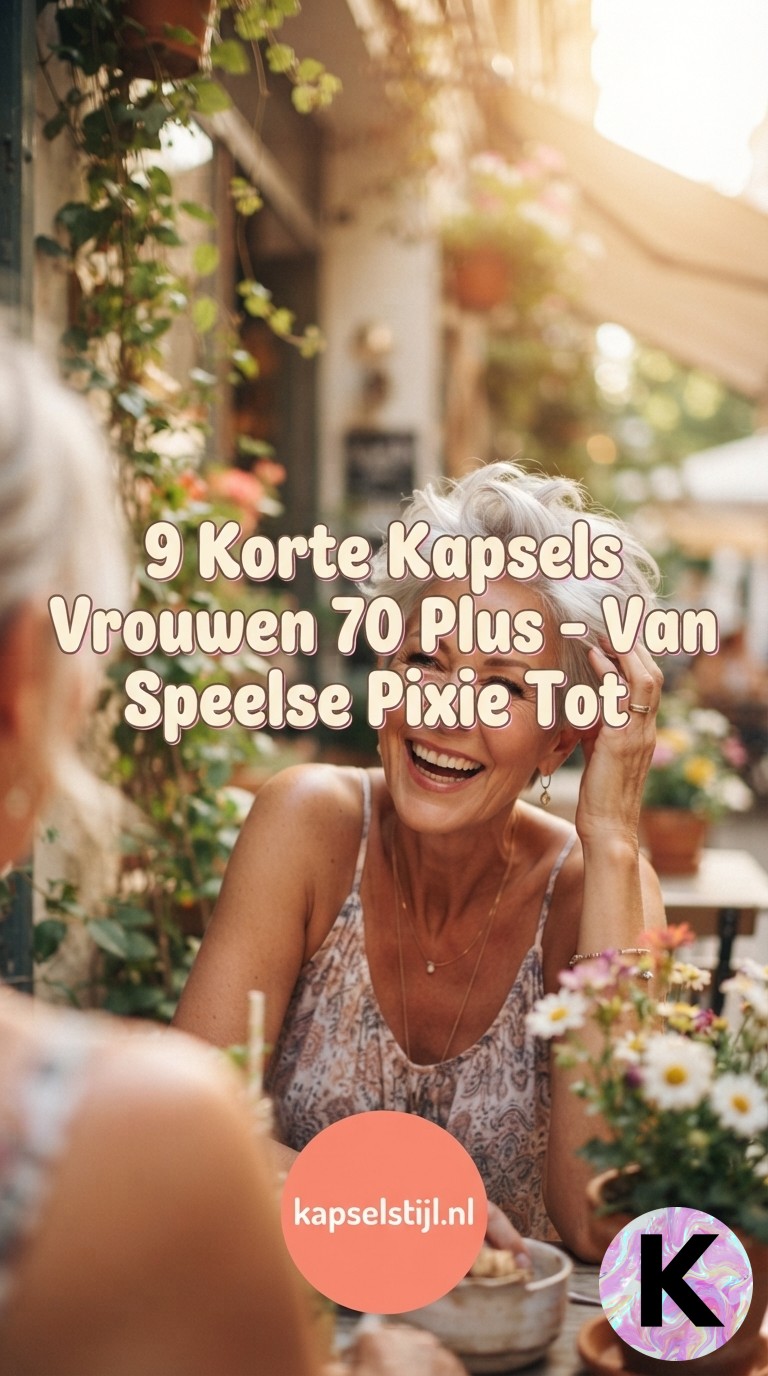 9 Korte Kapsels Vrouwen 70 Plus - Van Speelse Pixie Tot