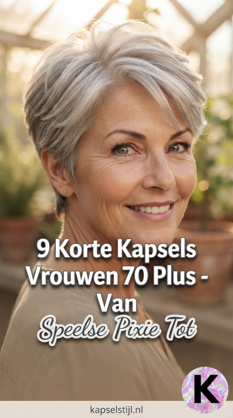 9 Korte Kapsels Vrouwen 70 Plus - Van Speelse Pixie Tot