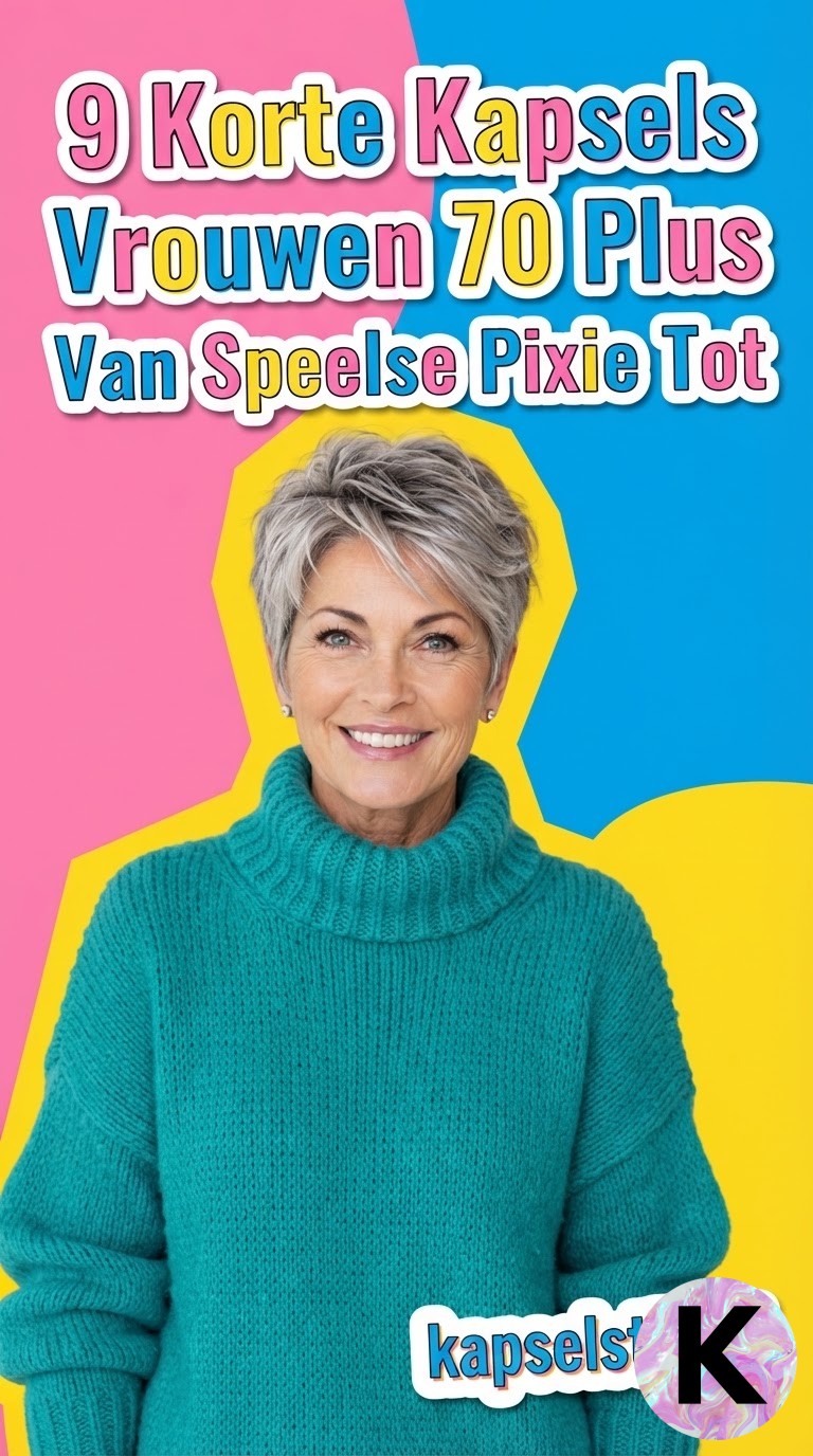 9 Korte Kapsels Vrouwen 70 Plus - Van Speelse Pixie Tot