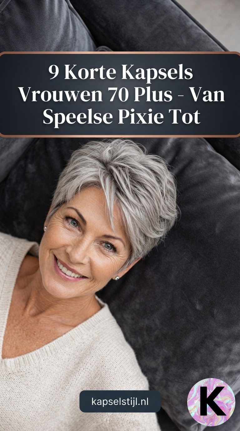 9 Korte Kapsels Vrouwen 70 Plus - Van Speelse Pixie Tot